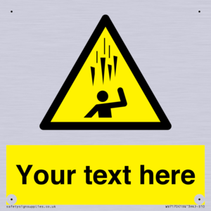 Custom Falling Ice sign